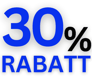 30 % Rabatt auf Pakete